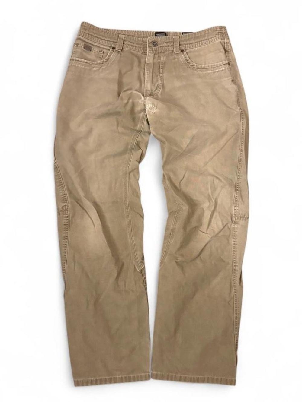 Kuhl Outkast Vintage Patina Dye Hiking Outdoor Pants Men’s Size 34x31 Brown USA
